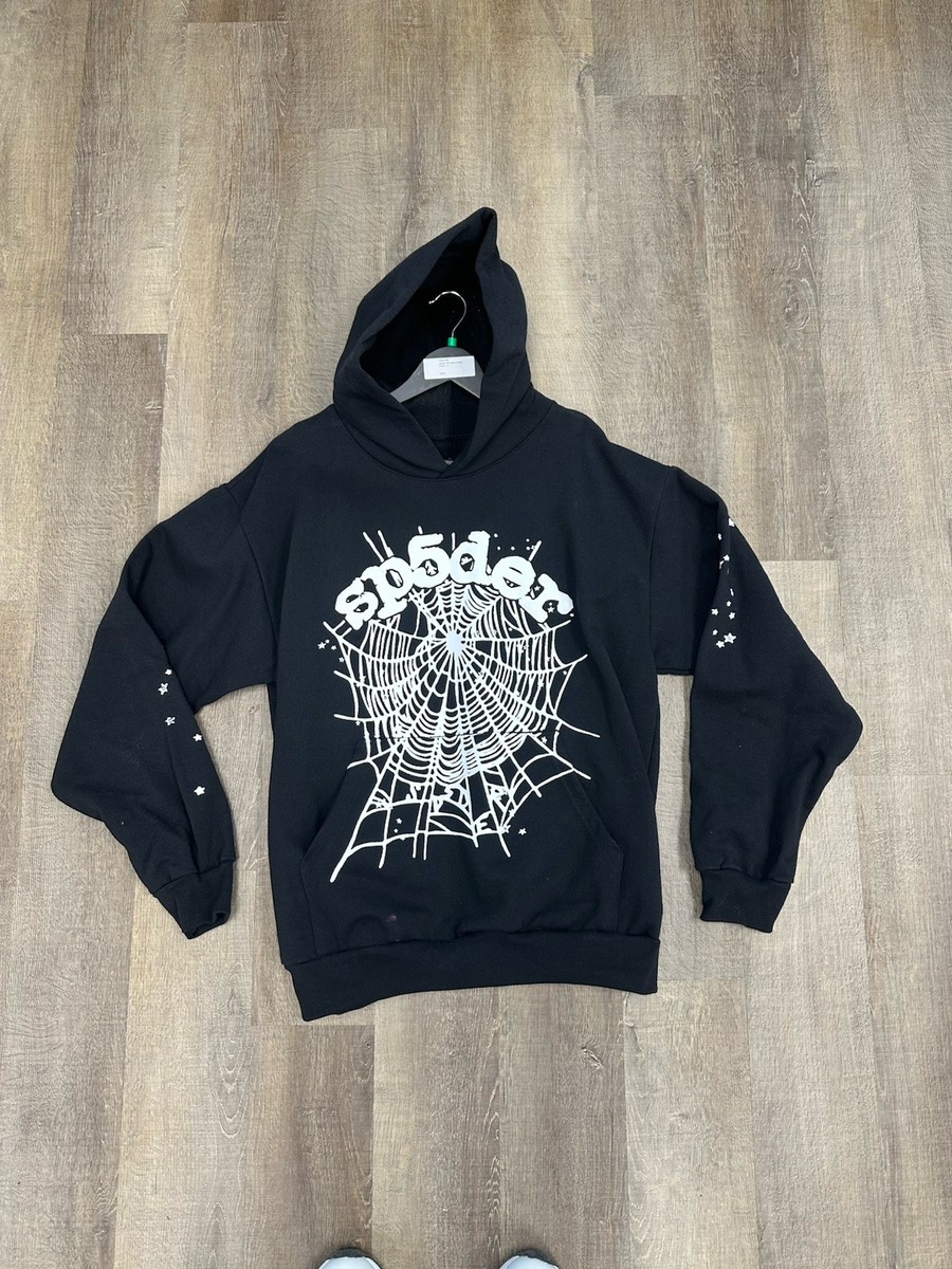 Sp5der OG Web Hoodie Black XL | eBay