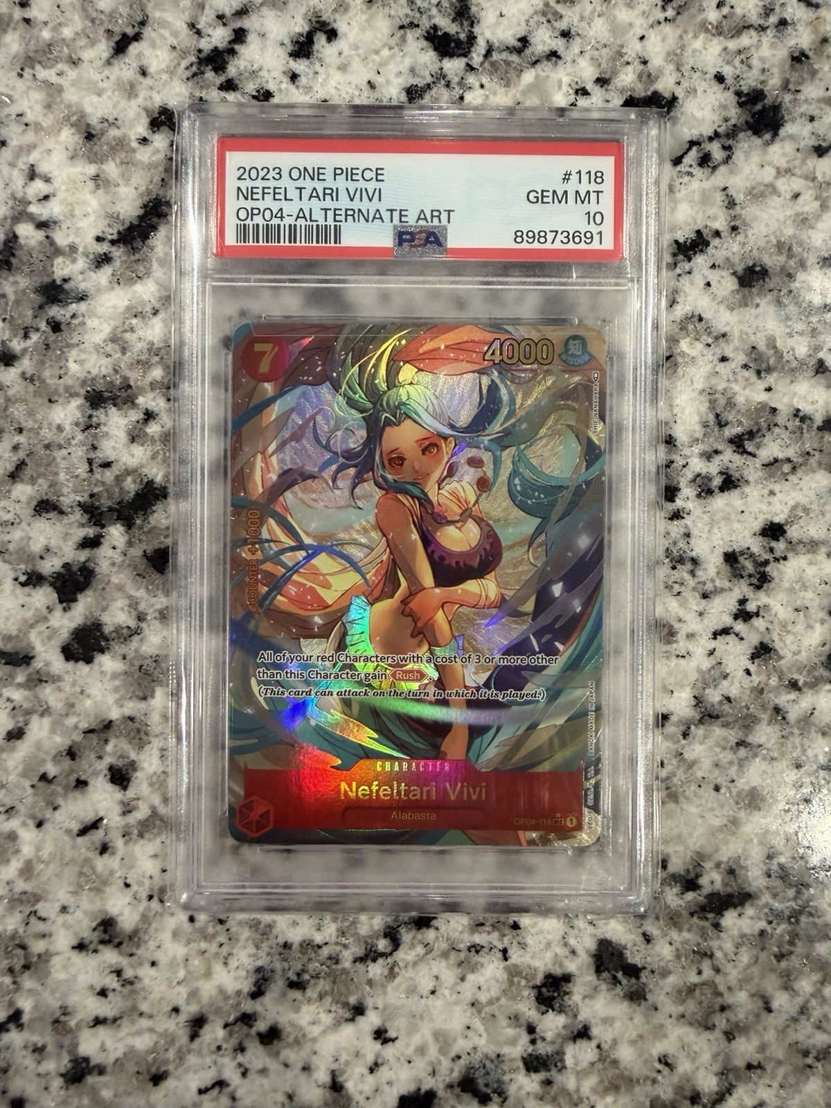 Nefeltari Vivi 2023 Kingdoms of Intrigue #OP04-001 Leader