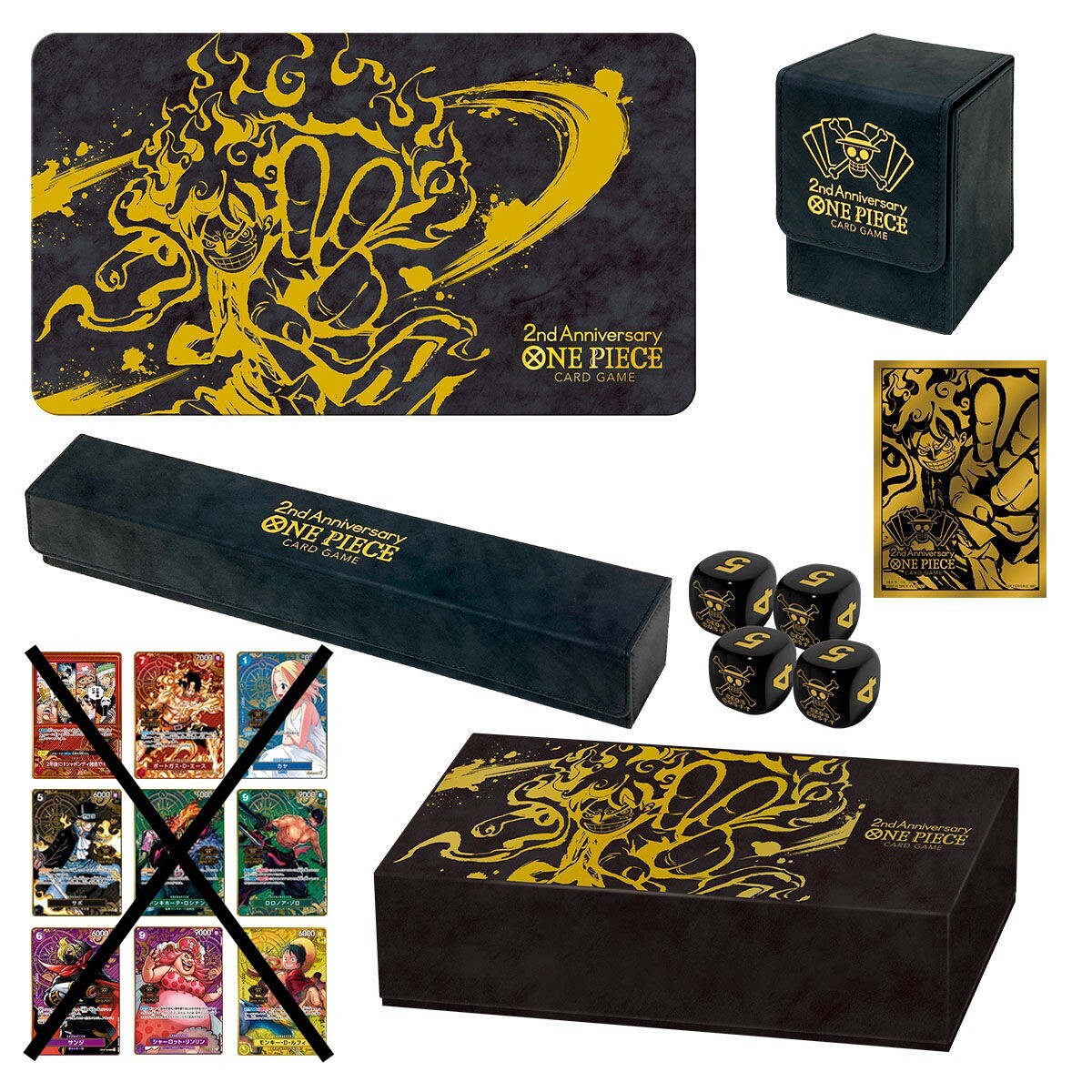 PSA10 2nd anniversary set english ルフィ PSA10】モンキー・D