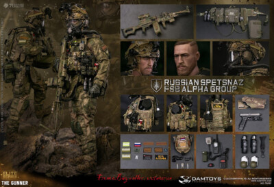 Prefect Damtoys 1/6 78092 Russian Spetsnaz Fsb Alpha Group