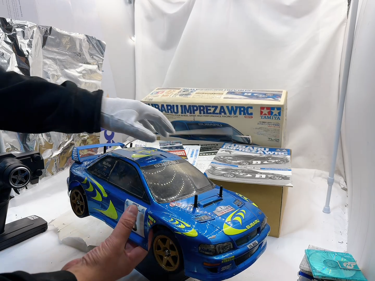 Tamiya 1/10 R/C Subaru Impreza WRC 4WD Racing Car TL-01 58226