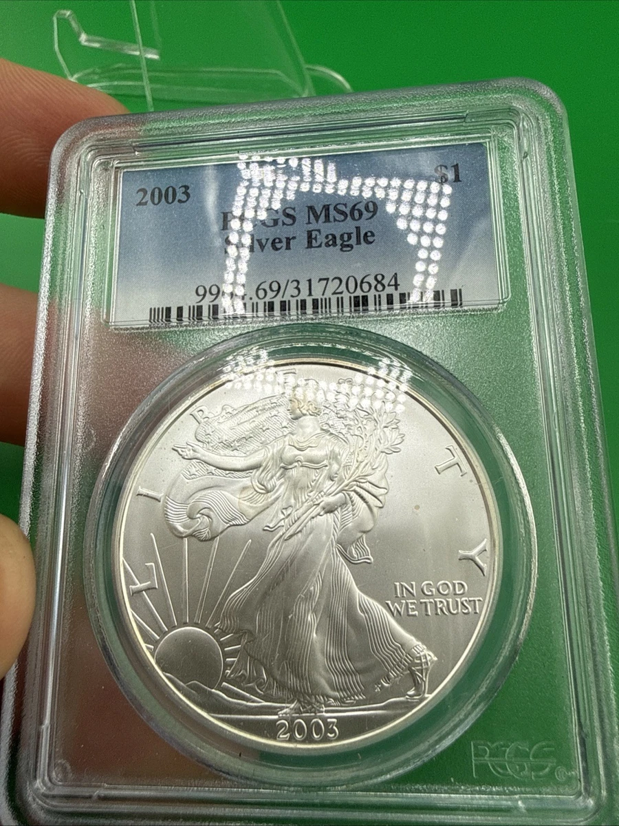 American Eagle PCGS 2003 Silver Bullion Coins for sale | eBay