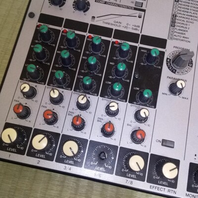 Yamaha MW8CX 8-Channel USB Mixing Studio Confirmed Operation Free