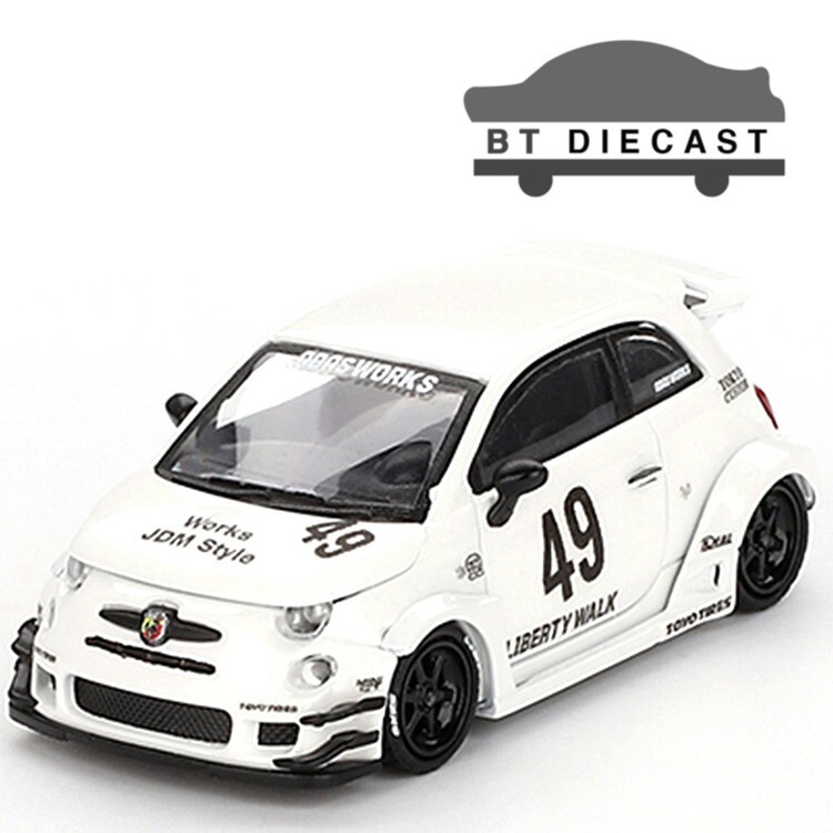 MINI GT LIBERTY WALK LBWK ABARTH 595 LB-WORKS x ABAS WORKS 1/64