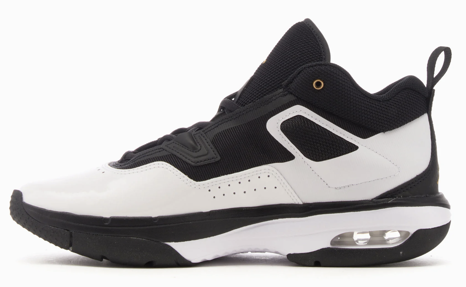 Nike Jordan Stay Loyal 3 Shoes Black White Metallic Gold FB1396