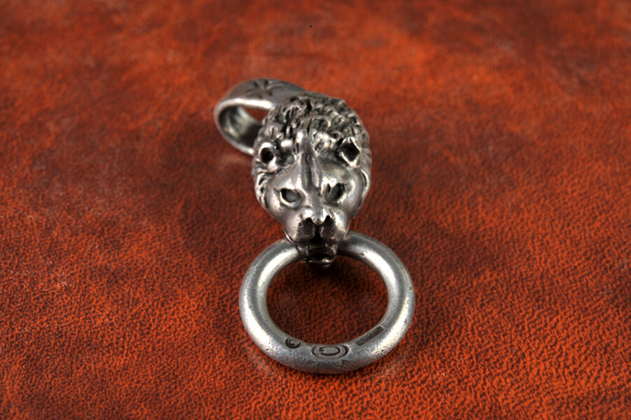 Gaboratory 925 Silver Lion Head Pendant | eBay