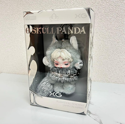 SKULLPANDA XG Plush Doll Pendant Japan Exclusive SKULLPANDA POP UP