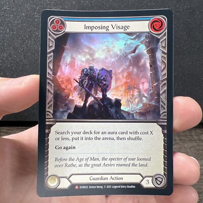 Imposing Visage Everfest 1st Edition Rainbow Foil EVR022 Flesh and