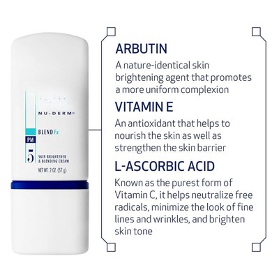 Obagi Nu-Derm Blend Fx – 2 oz, Brightening Cream with Arbutin for