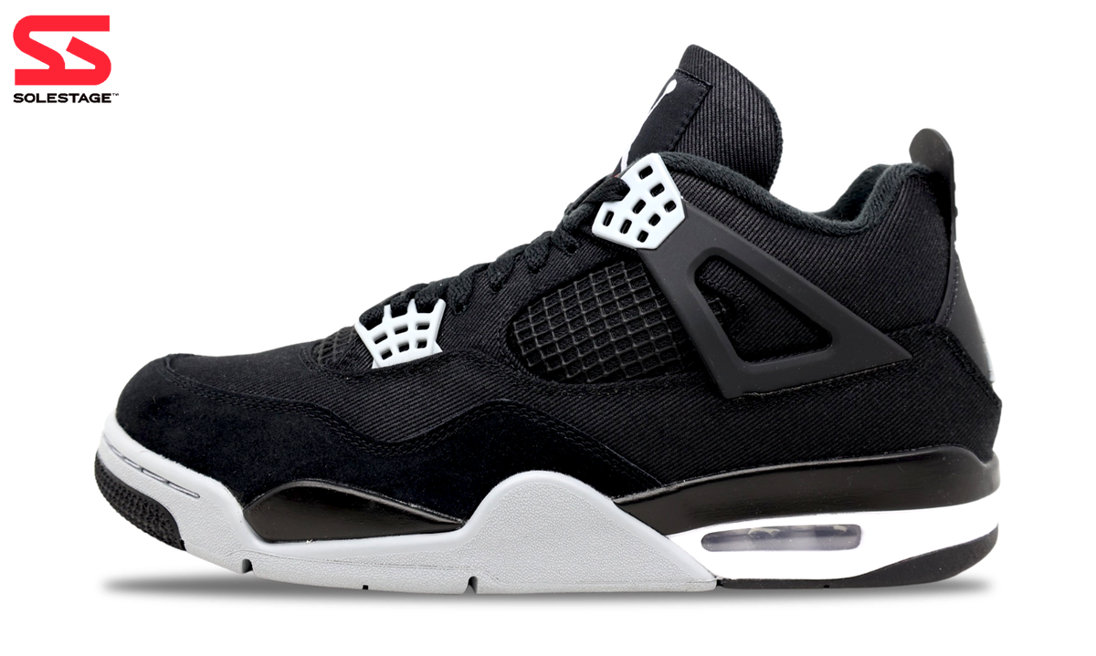 Nike Jordan 4 Retro SE Black Canvas (DH7138-006/DV0553-006) Men GS