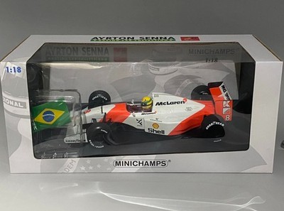 1/18 F1 Marlboro McLaren MP4/8 Ayrton Senna Racing Car Coll. 1st