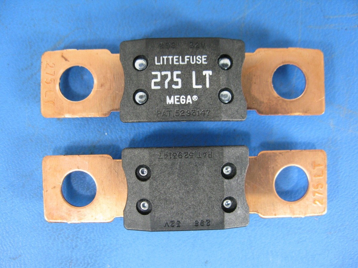 1) *NEW* LITTELFUSE 0298275.ZXEH-LT SLOW BLOW TIME DELAY 32V 275A
