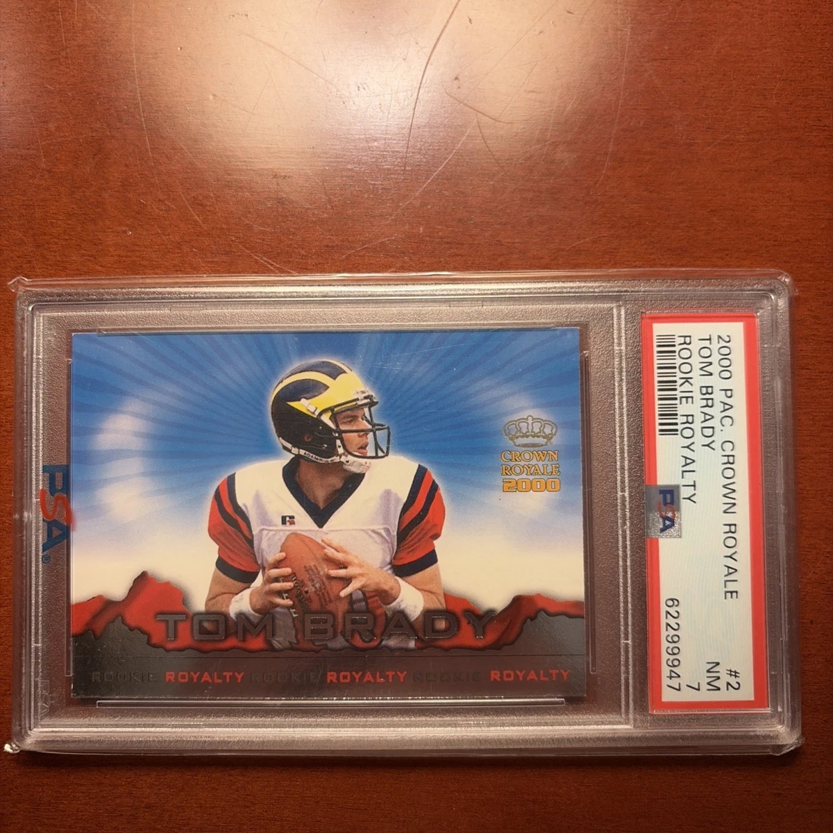 Tom Brady Football Pacific Rookie Sports Trading Cards