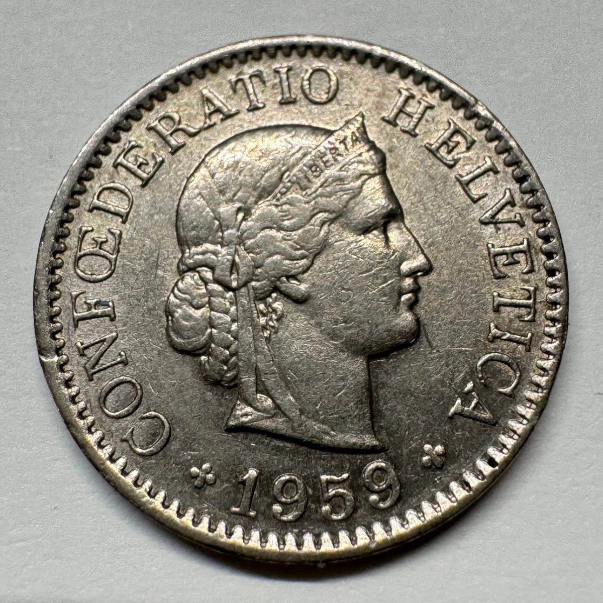 Copper-Nickel 1959 Swiss Coins for sale | eBay