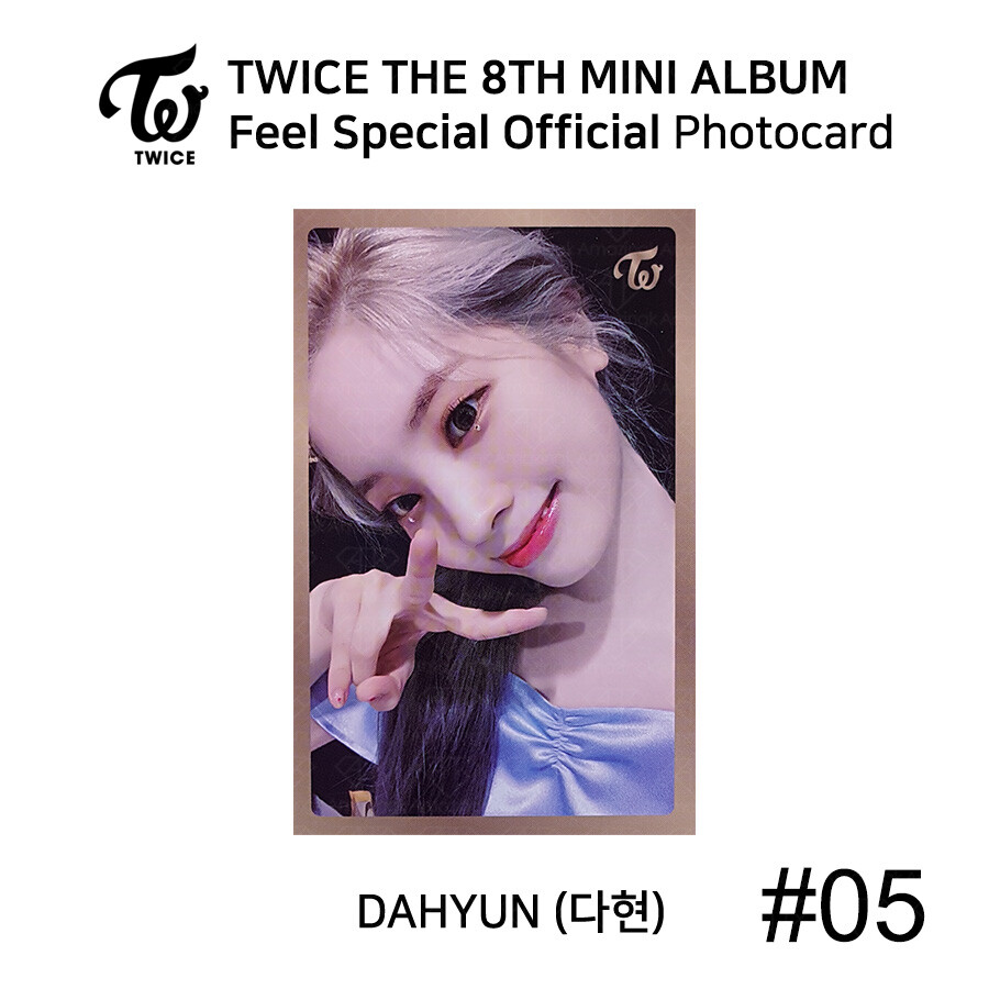 TWICE 8th Mini Album Feel Special Official Photocard DAHYUN KPOP K