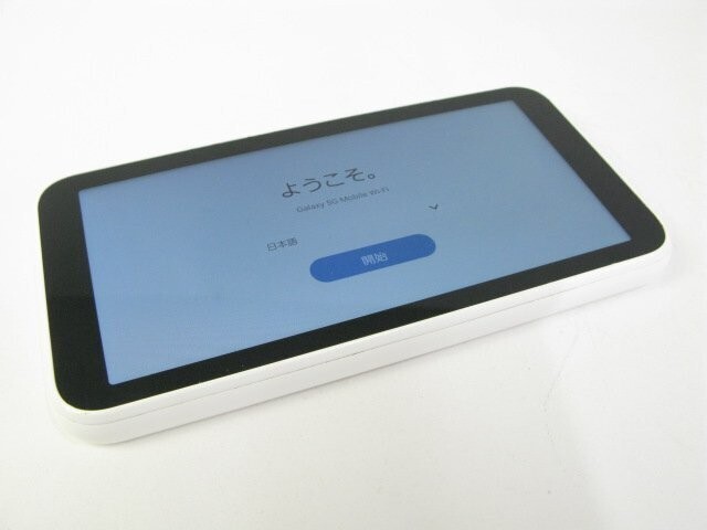 SAMSUNG Galaxy 5G Mobile Wifi SCR01 Sim Free Portable Router used