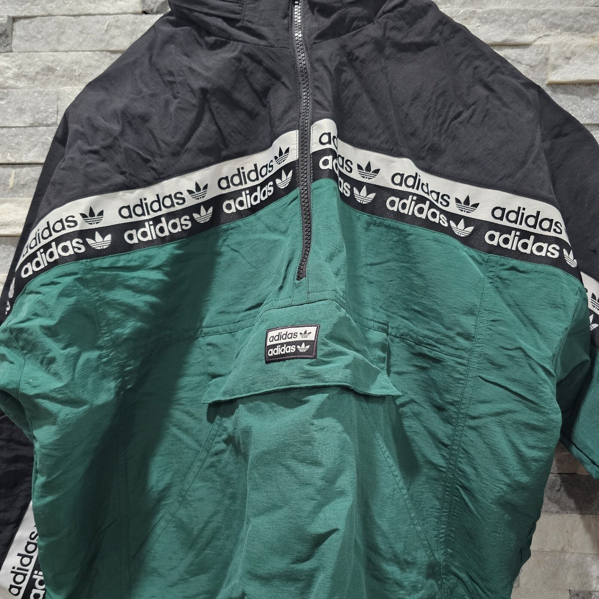 Adidas Originals R.Y.V. BLKD 2.0 Men's Track Jacket College Green