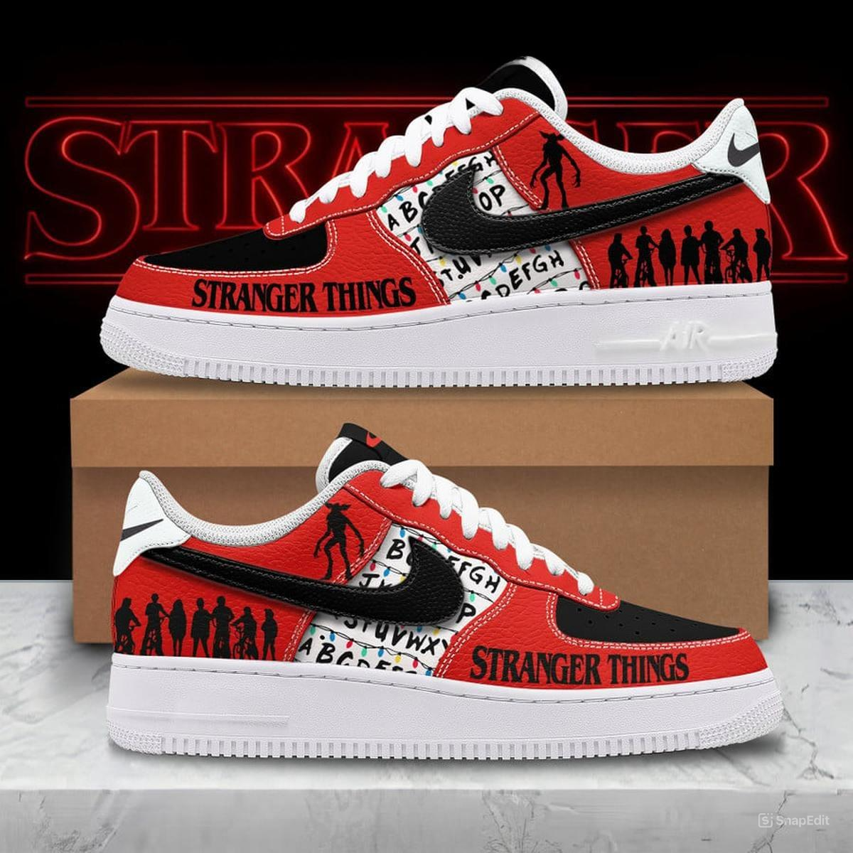 Stranger Things Best Series On Netflix Air Force 1 Shoes | eBay
