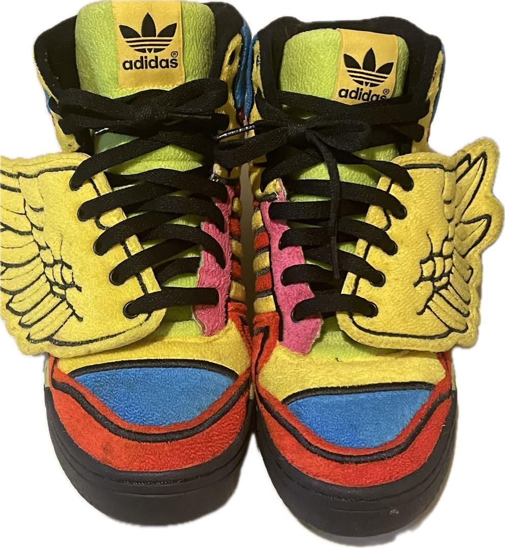 Adidas Jeremy Scott Wings Rainbow Collaboration Size US 9.5