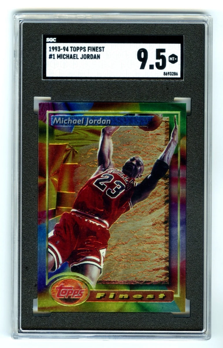 Topps Michael Jordan Grade 9.5 Basketball Sports Trading Cards for
