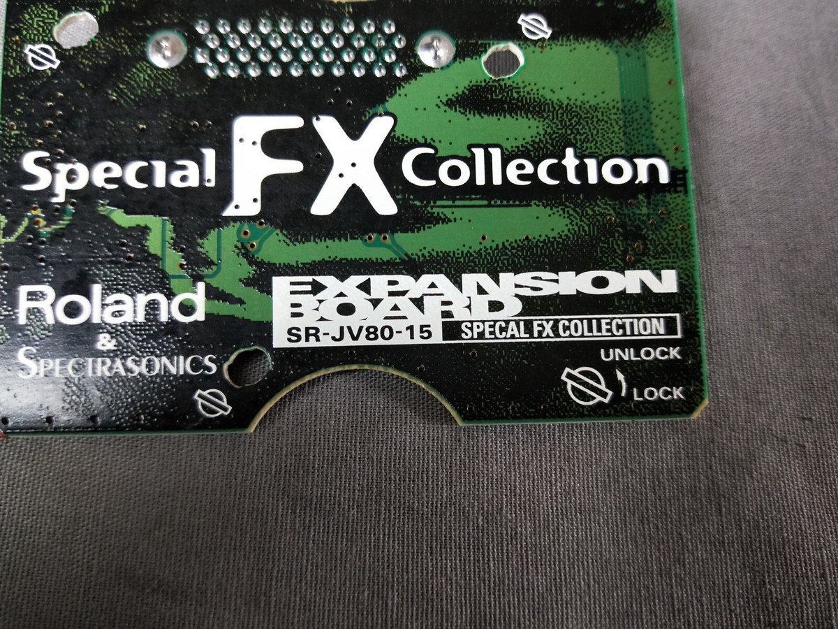 Roland SR-JV80-15 Special FX Collection Expansion In Excellent