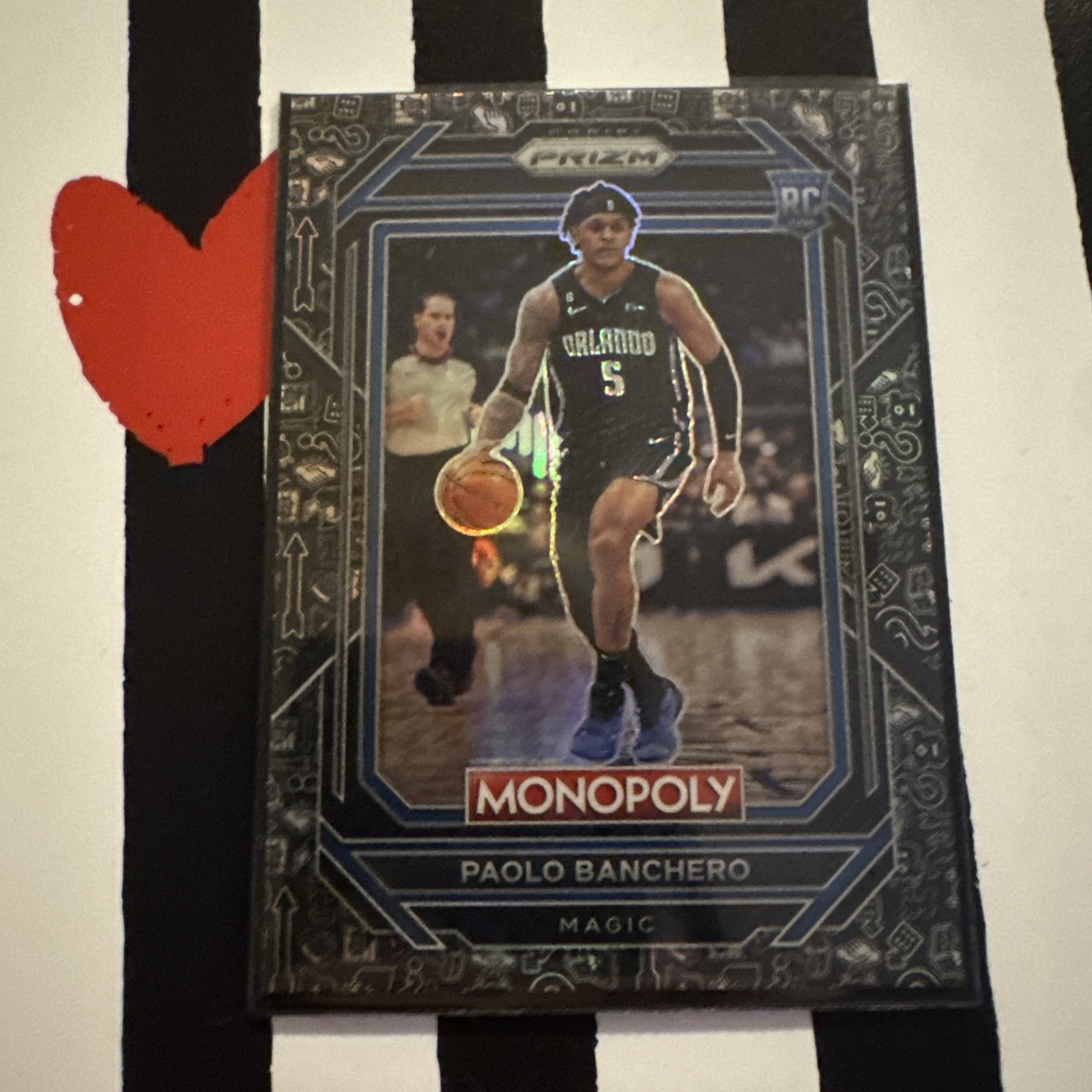 Paolo Banchero 2022 Prizm Monopoly #66 Black Icons Price Guide
