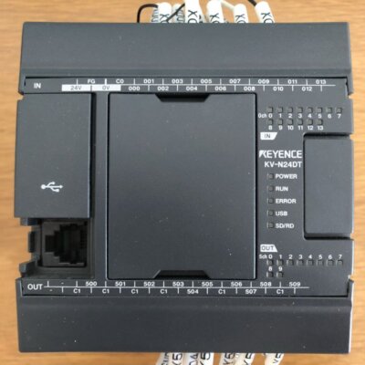 KEYENCE KV-N14DT プログラマブルコントローラ 3台 KEYENCE KV-N14DT