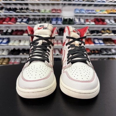 Nike Air Jordan 1 Retro High OG Phantom Gym Red 555088-160 Mens