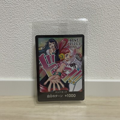 2024 Promo Don !! Card Ado & Uta ONE PIECE Day2 ONE PIECE Card