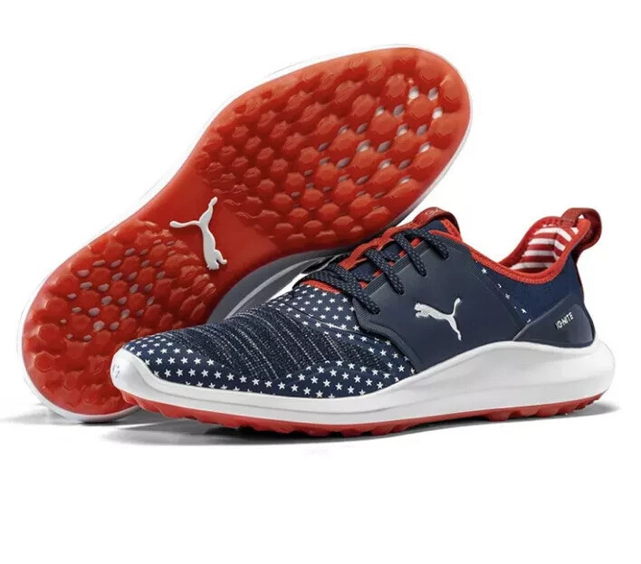 PUMA IGNITE NXT LIMITED ED. 1776 USA Stars Stripes Golf Shoes sz