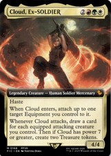 Cloud, Ex-SOLDIER [Extended Art Foil] #168 Prices | Magic Final