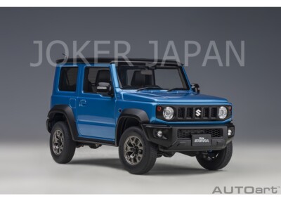 AUTOart Suzuki Jimny Sierra (JB74) (Brisk Blue with Black roof