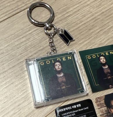 BTS 2025 FESTA : CAPSULE ALBUM Vol1 Jungkook Golden + 7 Photocard