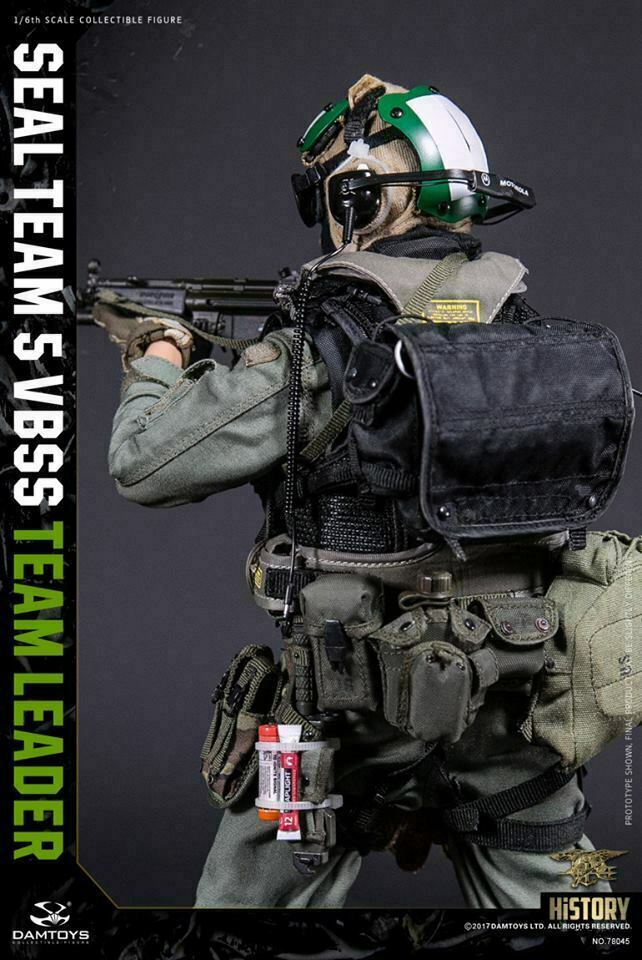 1/6 Dam Toys 78045 US Navy Seal Team 5 VBSS Team Leader Action