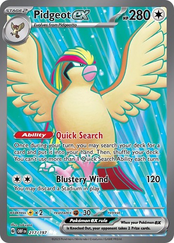 2016 POKEMON JPN EXPANSION 20TH ANV 1ST ED #063 M PIDGEOT EX PSA