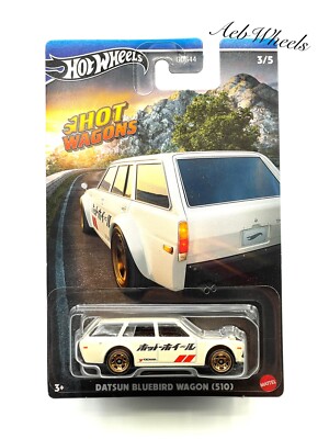 Hot Wheels Walmart Hot Wagons Datsun Bluebird Wagon (510) | eBay