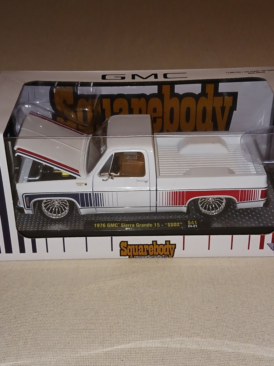 M2 Machines 2024 Squarebody 1976 GMC Sierra Grande 15 1:24 Scale