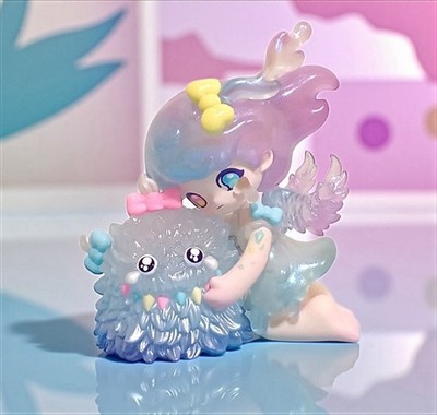 Pop Mart Azura x INSTINCTOY Snuggle with Bowy Figurine New