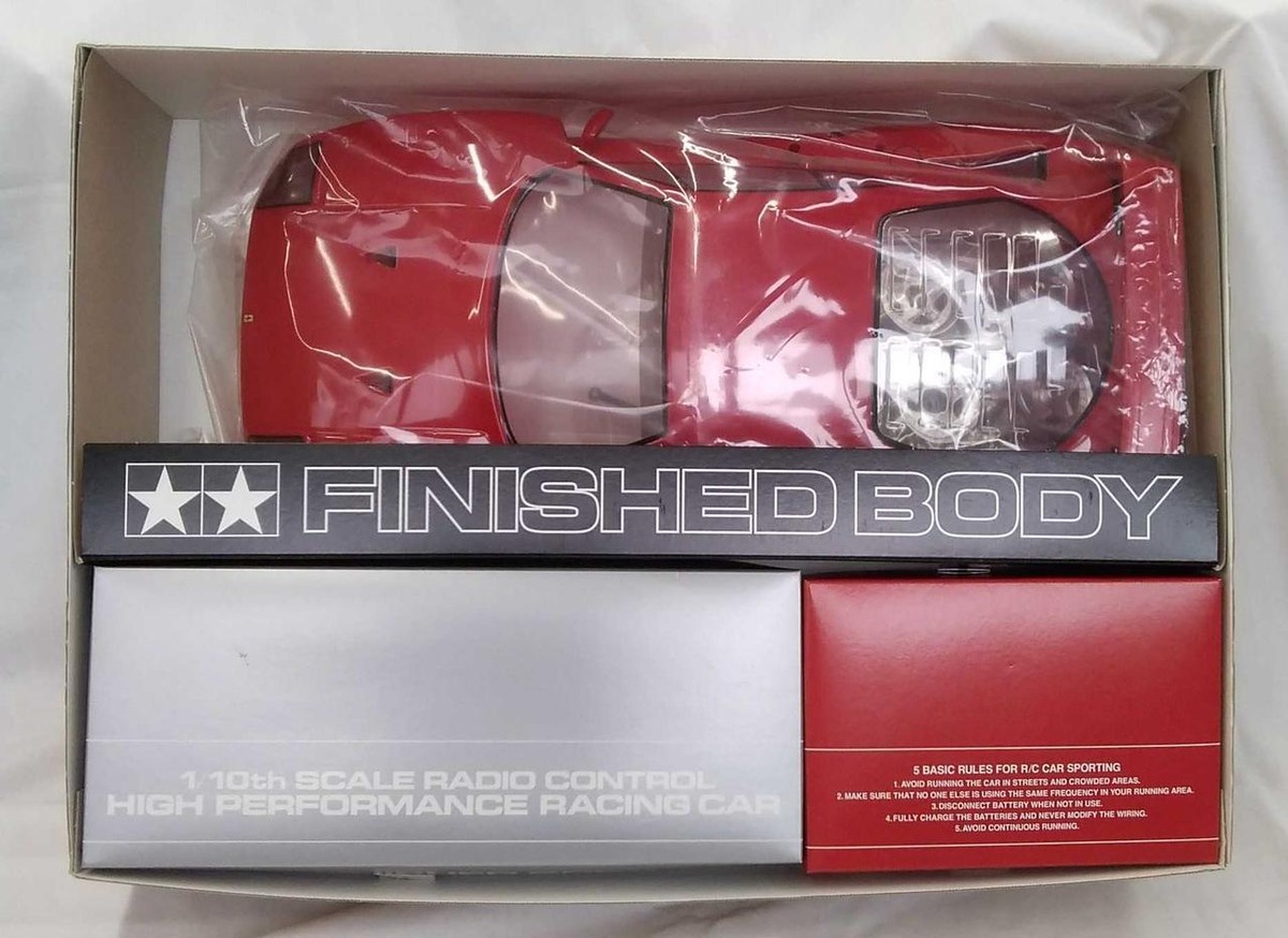 Tamiya 1/10 #58356 RC FERRARI F40 Finished Body Assembly Kit | eBay