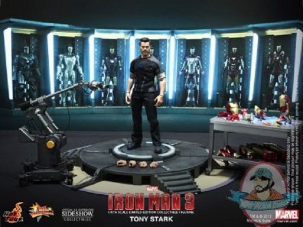 1/6 Scale Marvel Iron Man 3 Tony Stark MMS 191 Action Figure by