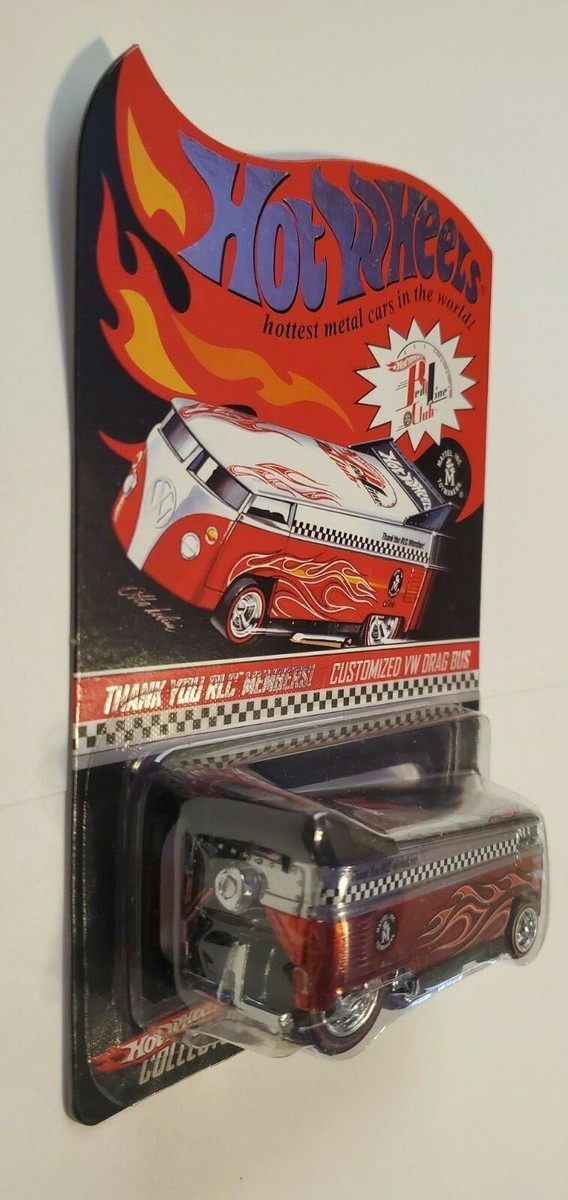hotwheels thank you rlc members customized vw drag bus | eBay
