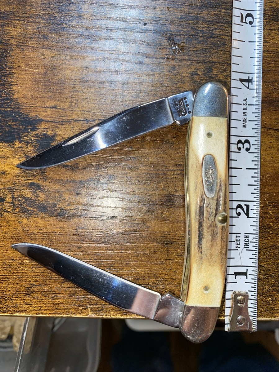 Case XX 2000 Stag Handled Muskrat In Very Good Unused Condition | eBay