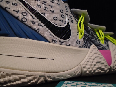 NIKE KYBRID S2 HYBRID KYRIE WHAT THE NEON 2.0 OFF WHITE PINK GREY