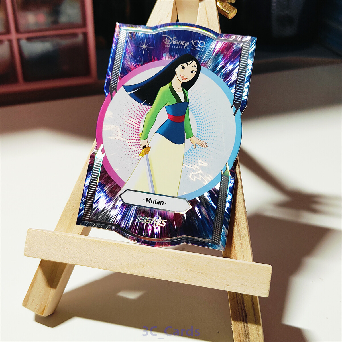2023 Kakawow Cosmos Disney 100 All Star Die-Cut Card Mulan YX-014