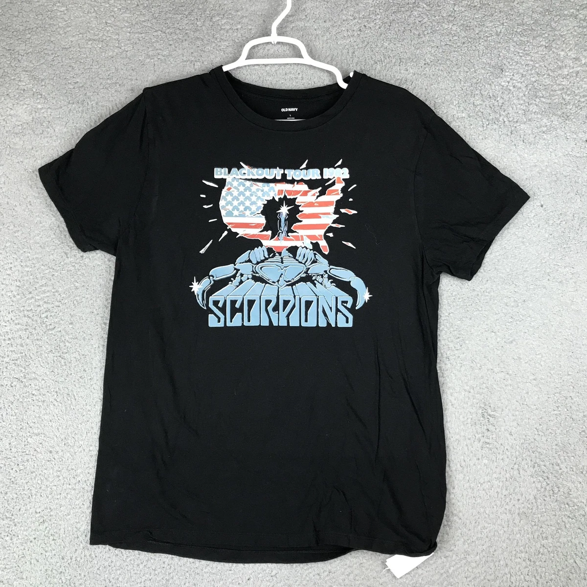 Scorpions Tour T Shirt In Men's T-Shirts for sale | eBay