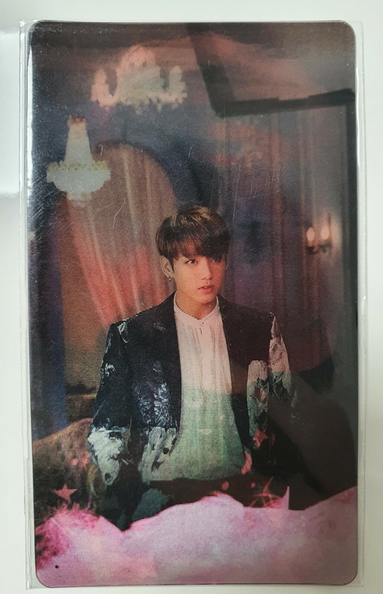 BTS Wings Concept Book Official Lenticular Photo Card All Member
