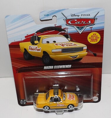 Disney Pixar Cars ~ MASHA ELLSWRENCH ~ Fiber Fuel Crew Chief NEW