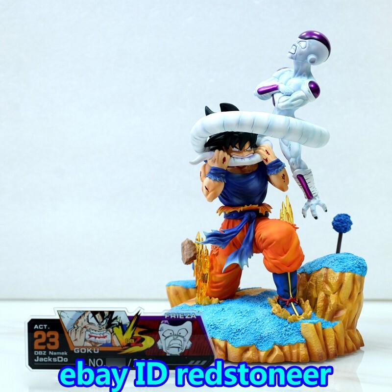 JacksDo Studio Dragon Ball Goku Bites Frieza Tail H27cm Action