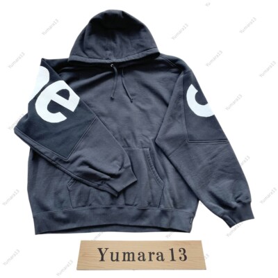 Supreme Big Logo Jacquard Hooded Sweatshirt FW23 3colors Size S