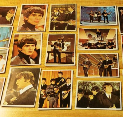 1964 Beatles Topps Color Series Trading Cards Set of 24 | eBay